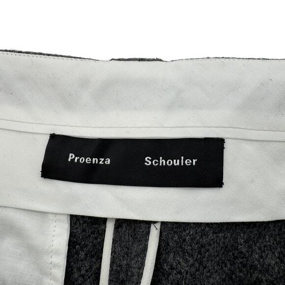 PROENZA SCHOULER Wool Pants Women's Wide-Leg Felt Pants‎ Size Medium - Picture 8 of 10